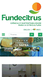 Mobile Screenshot of fundecitrus.com.br